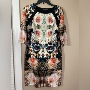 Chris McLaughlin abstract dress